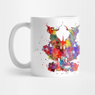 Rorschach card 9 Mug